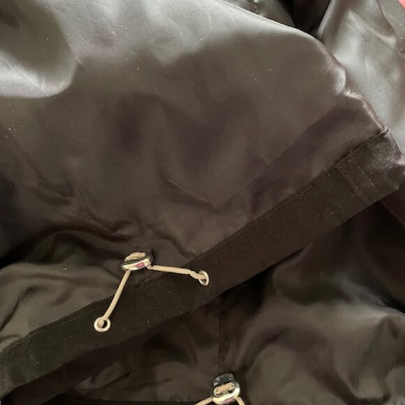 Liz Claiborne  Women’s Classic Hooded Outerwear Jacket  - Black/Tan  - Nw- Sze L - Picture 12 of 16